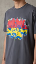Graffiti Red Statement Tee